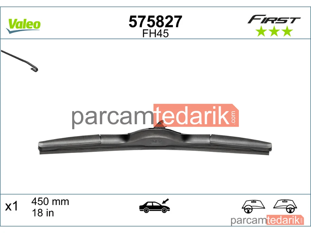 575827 | Silecek Süpürgesi — Opel Insignia A, Kia Ceed SW, Kia Pro Ceed